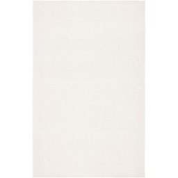 Safavieh Alfombra tonalidad sólida de lana blanco, 122 x 183 cm