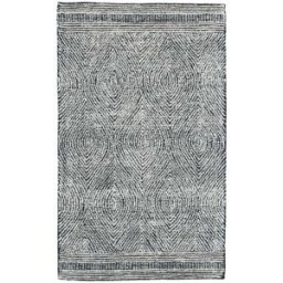 Safavieh Alfombra bohemio de lana blanco/gris, 91 x 152 cm