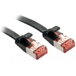 Lindy RJ45 Cat.6 U/FTP 5m cable de red Negro Cat6 U/FTP (STP)