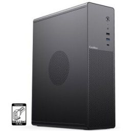 CoolBox CAJA MATX SLIM T100 USB-C 3.2 GEN1 FULL METAL S/FTE + 1 VENT. 90MM