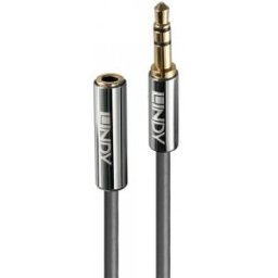 Lindy 35327 cable de audio 1 m 3,5mm Antracita