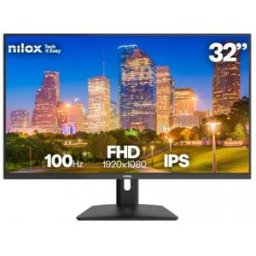 Nilox MONITOR 32 IPS 4MS HDMI VGA 100HZ - 32" Full HD - LCD - 100Hz
