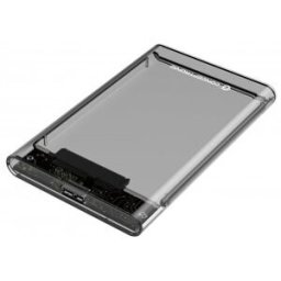 Conceptronic DANTE03T caja para disco duro externo Carcasa de disco duro/SSD Transparente 2.5