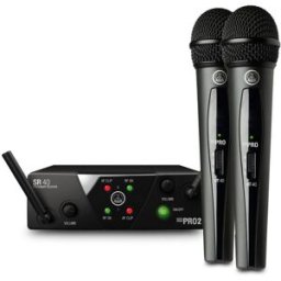 AKG WMS40 2 V US25AC Sistema inalámbrico con micrófono de mano