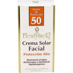 Fleurymer crema solar facial spf-50 tubo 80ml.
