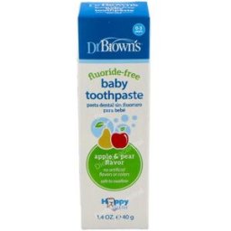 Dr browns pasta dental infantil pera/manzana 0-3 aos 40gr