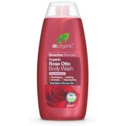 Dr. organic gel de ducha rosa de damasco 250ml.
