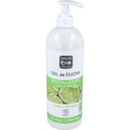 Naturabio cosmetics gel de ducha revitalizante limon-aloe 740ml. bio