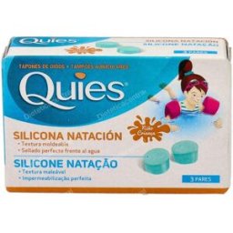 Quies tapones natacion silicona infantil 6ud. quies