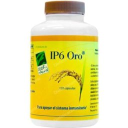 Cien por cien natural ip6 oro 120cap.