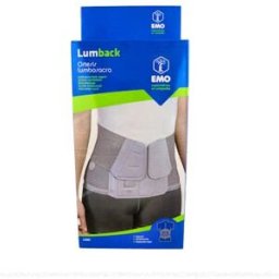 Emo emo faja lumbosacra semirigida t/s 75-83 cm beige (ls301)