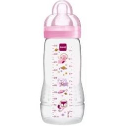 Mam biberon easy active baby bottle 330ml rosa