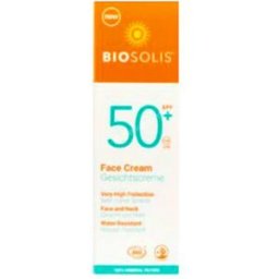 Biosolis crema solar facial spf50+ 50 ml