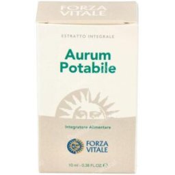 Forza vitale aurum potable (oro) metal espagirico 10ml.