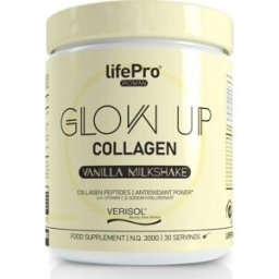 Life Pro Nutrition Collagen Glow Up Vanilla Milkshake 300g