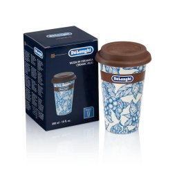 De'Longhi Taza de cerámica de doble pared, 300 ml DLSC064