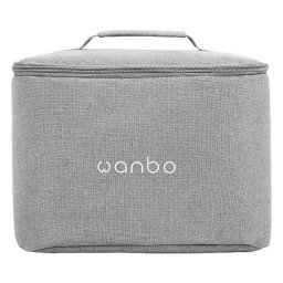 Wanbo Bolsa de Transporte Gris Claro para Proyector Mozart 1 / Mozart Pro / DaVinci 1 / DaVinci 1 Pro