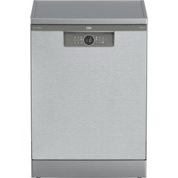 Lavavajillas Beko BDFN26550XC 15 cubiertos B Fast+ SteamGloss SelFit Acero Inoxidable