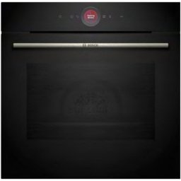 Horno eléctrico Bosch Serie 8 HBG724AB1 71 L Negro con display TFT y función 3D Hot Air