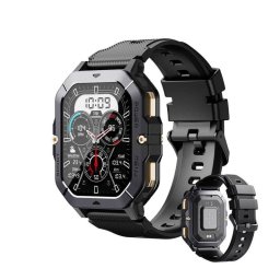 Cubot C28 Bluetooth 2.02" IPS TFT Negro Mediana SpO2 Pulsómetro Monitor de Sueño 7-10 días