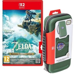 Zelda Tears of the Kingdom Nintendo Switch 2 Edition + Funda Ardistel Deluxe Travel Zelda Licencia Oficial