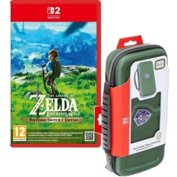 Zelda Breath of the Wild Nintendo Switch 2 Edition + Funda Ardistel Deluxe Travel Zelda