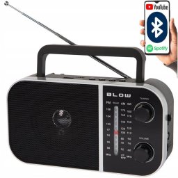 Radio Blow RA6 AM/FM/SW Negro con Antena Telescópica