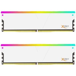 Memoria RAM V-Color Manta XSky 32GB 2x16GB DDR5 6000MHz CL30 RGB blanca AMD EXPO