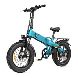 Bicicleta Eléctrica Pixar F2 250W 48V 15Ah Freno Disco Verde