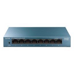 TP-Link LS108G Switch 8 Puertos Gigabit 10/100/1000 Mbps Metálico No Administrado