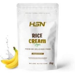 HSN Crema de arroz 1kg plátano - Recetas Saludables - Polvo - 33 Servicios