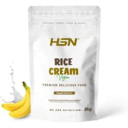 HSN Crema de arroz 3kg plátano - Recetas Saludables - Polvo - 100 Servicios