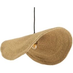 Maison Pavane Lámpara de techo de material natural y metal d91 cm