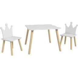 AIYAPLAY Muebles infantiles 60x60x44 cm blanco