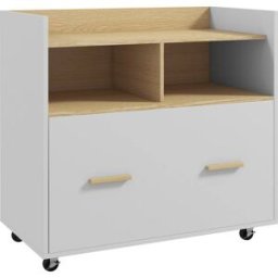 Vinsetto Cajonera de oficina 76x40x75.5 cm roble