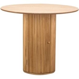 Nordlys Mesa de comedor redonda en madera de pino