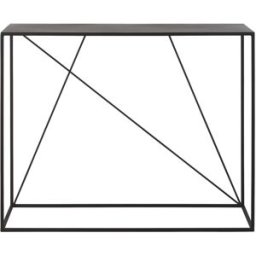 Maisons du Monde Consola de hierro negro