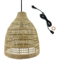 LUMISKY Lámpara de techo beige d50cm