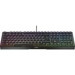 CHERRY G80-3890LJADE-2 - Teclado para juegos, USB, RGB, MX2A ROJO, negro, DE