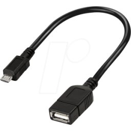 LOGILINK AA0035 - Adaptador USB 2.0, conector Micro-B > conector hembra a, OTG, ne