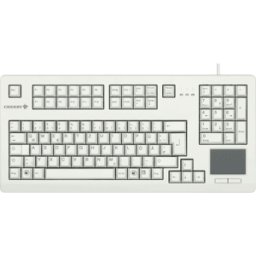 CHERRY G80-11900LUMEU-0 - Teclado, USB, gris, almohadilla táctil, diseño de