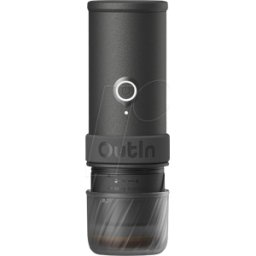 OUTIN 16413 - OUTIN Máquina eléctrica portátil Espresso Nano - Espacio Gris