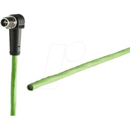 METZ CONNECT M12 ASLG802 - Cable de conexión M12, 8 polos, 2 m