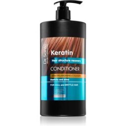 Keratin Acondicionador Regenerador Para Cabello Quebradizo Sin Brillo 1000 Ml