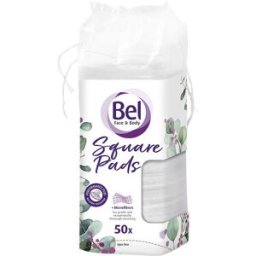 Bel Premium discos cuadrados 50 pz