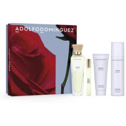 Adolfo Dominguez Agua Fresca De Rosas Estuche 3 pz