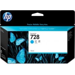 HP 728 - Cian tintado - original - DesignJet - cartucho de tinta - para DesignJet T730, T830