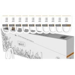 Pack 10 Cables USB 2.0 Tech One Tech Basik TEC2953 - USB Macho - USB Tipo-C Macho - 1m - Blanco