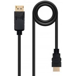 Nanocable Cable conversor DP a HDMI negro, 5m