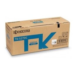 Kyocera TK-5270C, Tóner de láser, 6000 páginas, Cian, 1 pieza(s)
